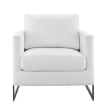 Posse Upholstered Fabric Accent Chair