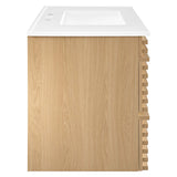 Render 36" Wall-Mount Bathroom Vanity