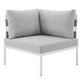 Harmony Sunbrella� Outdoor Patio Aluminum Corner Chair