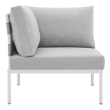Harmony Sunbrella� Outdoor Patio Aluminum Corner Chair