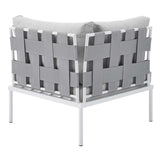 Harmony Sunbrella� Outdoor Patio Aluminum Corner Chair