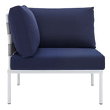 Harmony Sunbrella� Outdoor Patio Aluminum Corner Chair