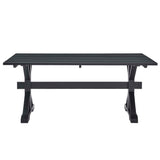 Windchime 71" Wood Dining Table