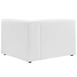 Mingle Vegan Leather Right-Arm Chair