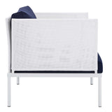 Harmony 3-Piece Sunbrella� Outdoor Patio Aluminum Seating Set