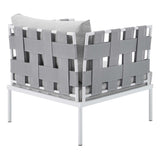 Harmony 3-Piece Sunbrella� Outdoor Patio Aluminum Seating Set
