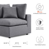Commix Sunbrella� Outdoor Patio Corner Chair