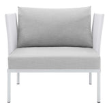 Harmony Sunbrella� Outdoor Patio Aluminum Armchair