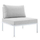 Harmony Sunbrella� Outdoor Patio Aluminum Armless Chair