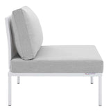 Harmony Sunbrella� Outdoor Patio Aluminum Armless Chair