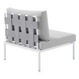 Harmony Sunbrella� Outdoor Patio Aluminum Armless Chair