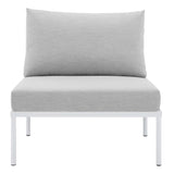 Harmony Sunbrella� Outdoor Patio Aluminum Armless Chair