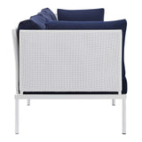 Harmony Sunbrella� Outdoor Patio Aluminum Sofa