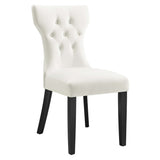 Silhouette Performance Velvet Dining Chairs - Set of 2