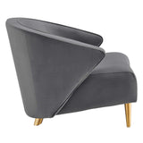 Odyssey Performance Velvet Armchair