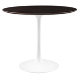 Lippa 36" Round Wood Grain Dining Table