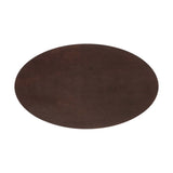 Lippa 60" Oval Cherry Walnut Wood Grain Dining Table
