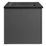 Maybelle 24" Wall-Mount Bathroom Vanity