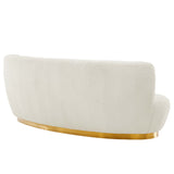 Kindred Boucle Upholstered Upholstered Fabric Sofa
