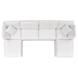 Commix 6-Piece Outdoor Patio Sectional Sofa