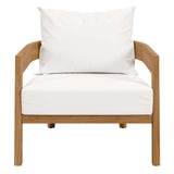 Brisbane Teak Wood Outdoor Patio Armchair