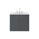 Bryn 30" Wall-Mount Bathroom Vanity