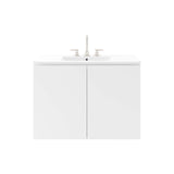 Bryn 36" Wall-Mount Bathroom Vanity
