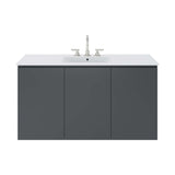 Bryn 48" Wall-Mount Bathroom Vanity