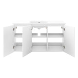 Bryn 48" Wall-Mount Bathroom Vanity