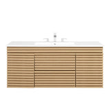Render 48" Wall-Mount Bathroom Vanity