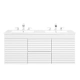 Render 48" Wall-Mount Bathroom Vanity