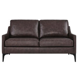 Corland Leather Loveseat