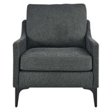 Corland Upholstered Fabric Armchair