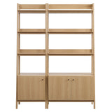Bixby Wood Bookshelves - Set of 2