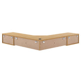 Render Wall Mount Corner Office Desk