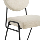 Craft Upholstered Fabric Dining Side Chairs