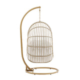 Amalie Wicker Rattan Outdoor Patio Rattan Swing Chair