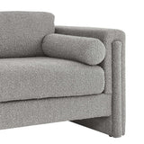 Visible Boucle Fabric Sofa