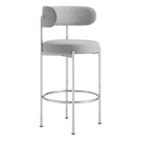 Albie Fabric Bar Stools - Set of 2