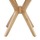 Crossroads 24� Round Wood Side Table