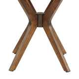 Crossroads 24� Round Wood Side Table
