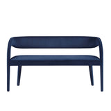 Pinnacle Performance Velvet Accent Bench