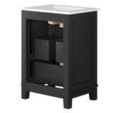 Dixie 24� Solid Wood Bathroom Vanity