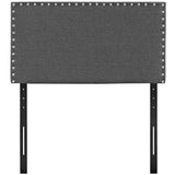 Phoebe Twin Upholstered Fabric Headboard