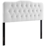 Annabel King Diamond Tufted Performance Velvet Headboard
