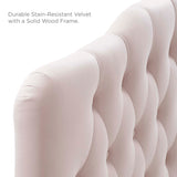 Annabel Full Diamond Tufted Performance Velvet Headboard