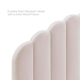 Veronique Twin Performance Velvet Headboard