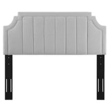 Alyona Channel Tufted Performance Velvet Twin Headboard