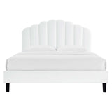 Daisy Performance Velvet Twin Platform Bed