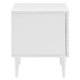 Wavelet 2-Drawer Nightstand